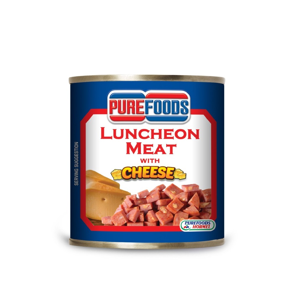 Purefoods Luncheon Meat Cheese 240g | Shopee Philippines