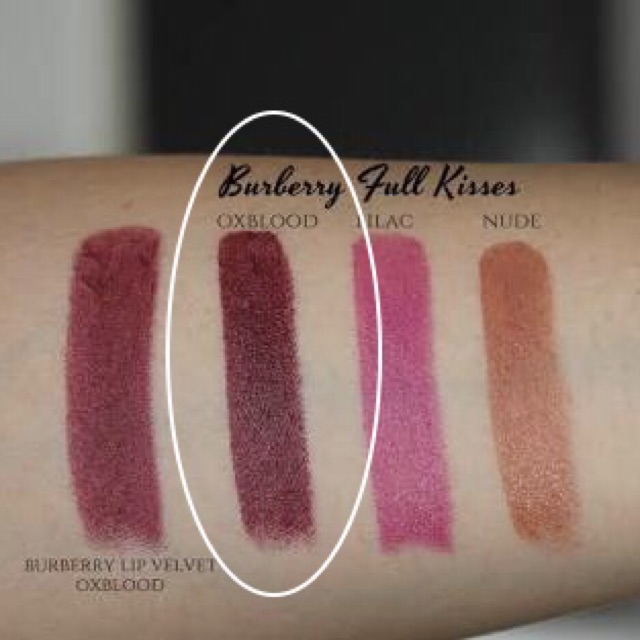 Burberry Beauty Burberry Full Kisses - 549 Oxblood | Shopee Philippines