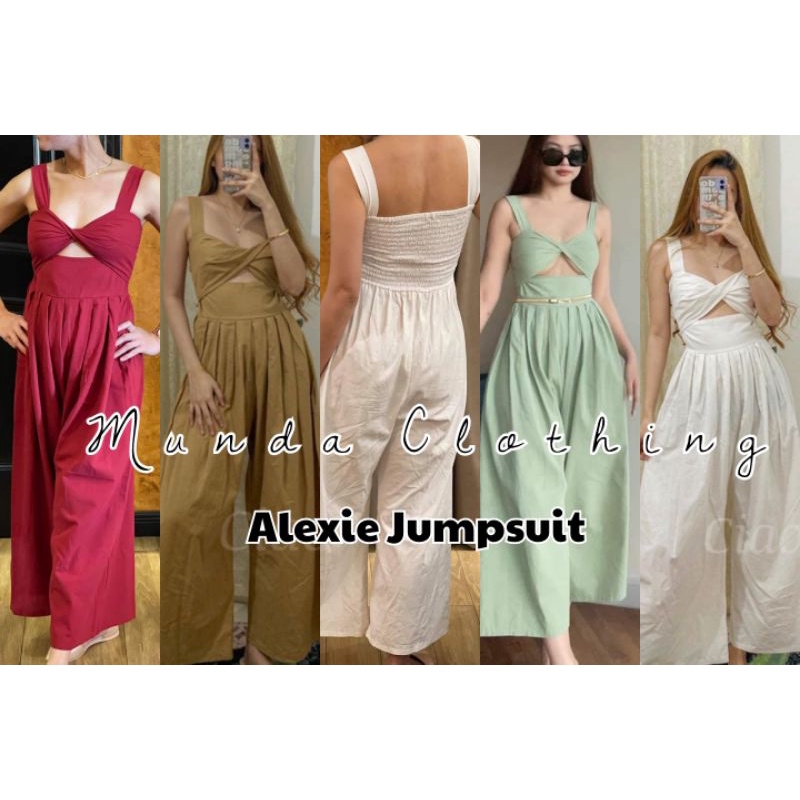 ONHAND MUNDA CLOTHING KOREAN STYLE ALEXIE JUMPSUIT! KOREAN FASHION