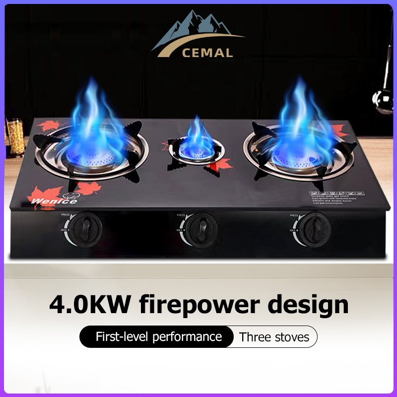 gas stove double burner portable gas stove gas stove double gas stove home appliances gas range