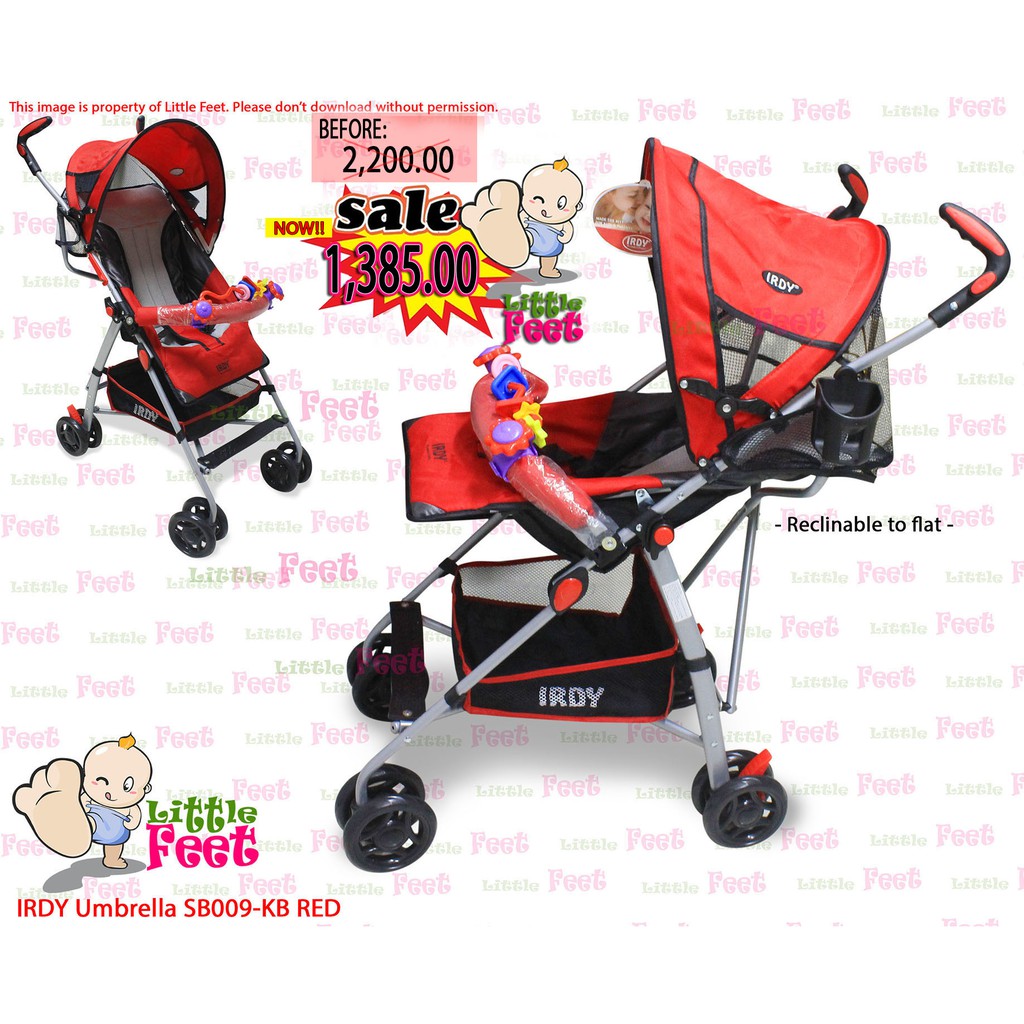 lightweight stroller red