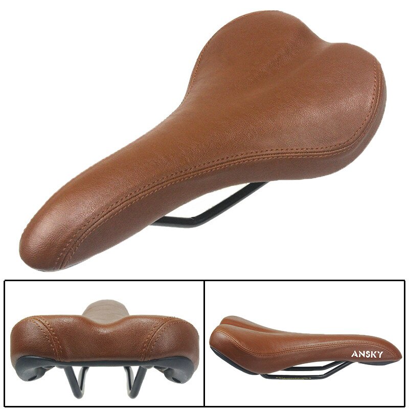 Bicycle Saddle Vintage Bike Seat Cycling Saddle Retro Custion Road Bike