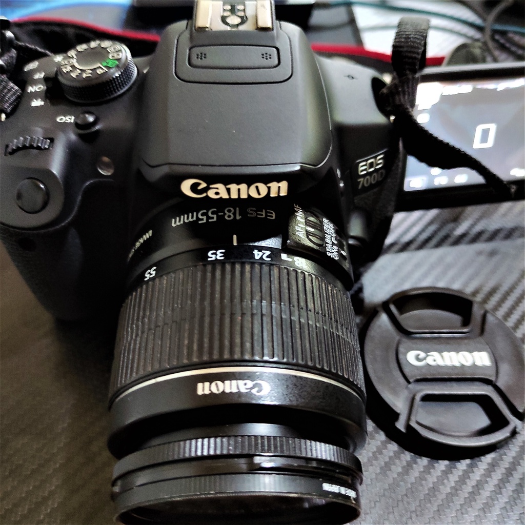 Canon Eos 700d Dslr Camera (touchscreen + Flipscreen) 