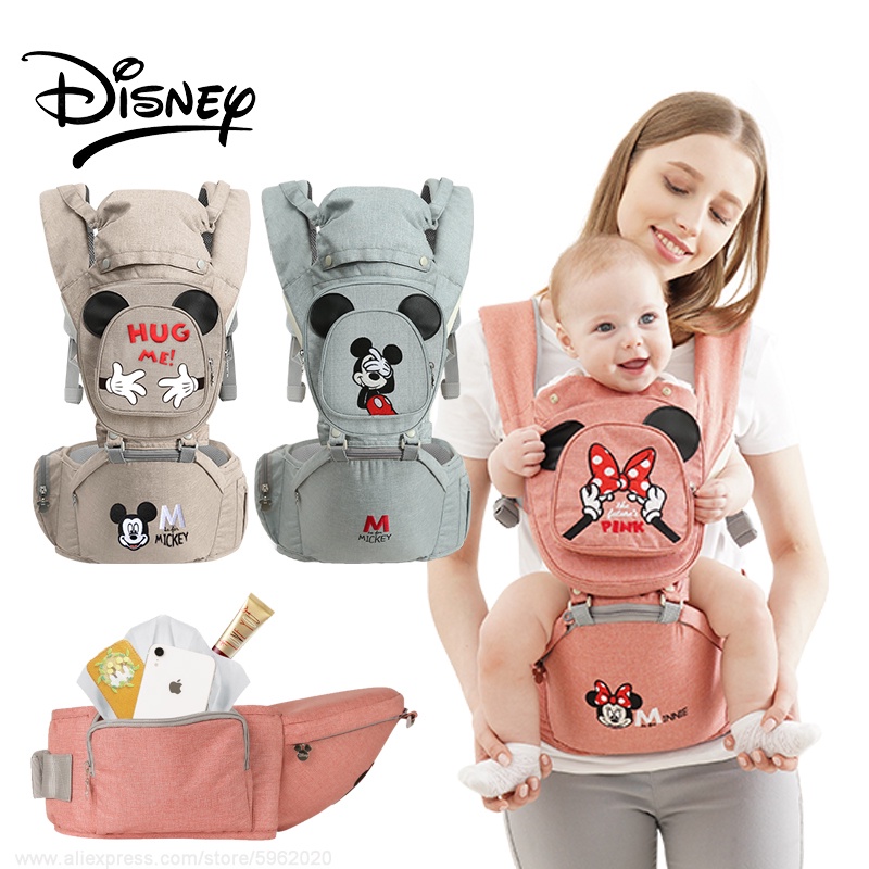 Disney Baby Carrier Ergonomic Toddler Backpack Hipseat For Newborn Baby