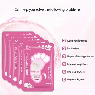 DW Sakura Milk Japan Foot Mask 40ml #ManilaHot #4