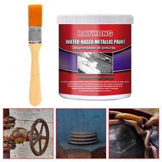 Hilimer Rust Paint Rust Remover Paste Water Based Primer Anti-Rust Non-Porous Protective Barrier Rust Proofing Corrosion Protection Anti-Rust Protective Barrier 100g #16