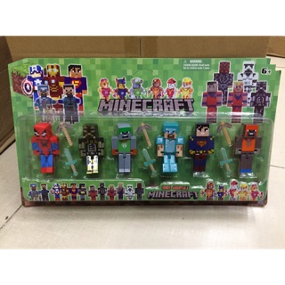 minecraft superhero toys