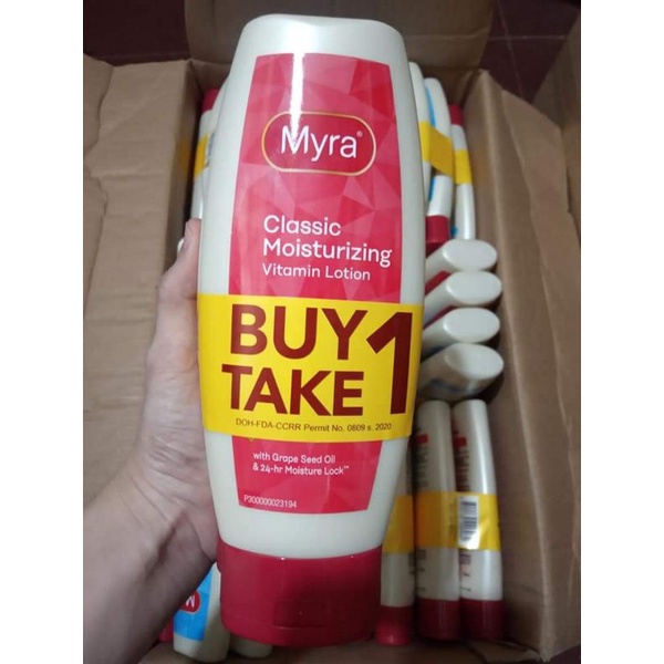 MYRA E BUY1TAKE1 CLASSIC MOISTURIZING LOTION 200ML Shopee Philippines