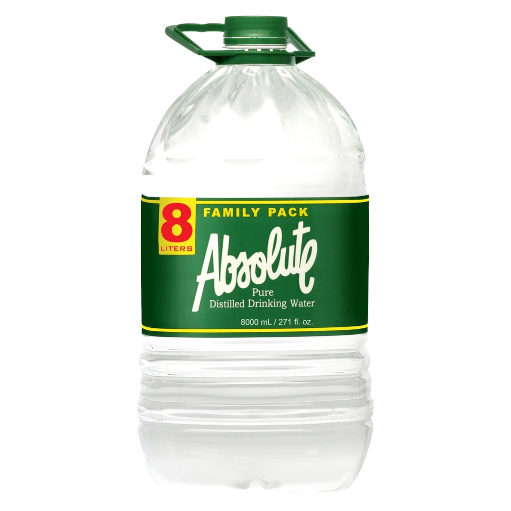 Absolute Distilled Water 8000ml Shopee Philippines