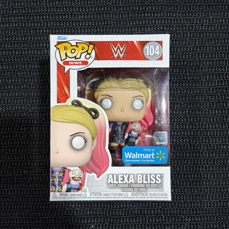 Funko Pop! Wwe ALEXA BLISS 104 (Only at Walmart) Shopee Philippines