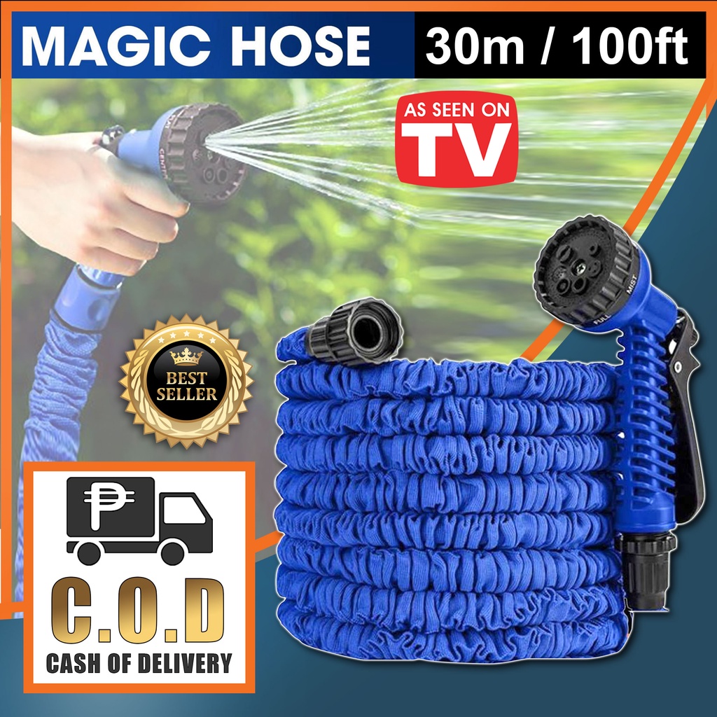 Magic Hose 30m 100ft Expandable Magic Hose Shopee Philippines