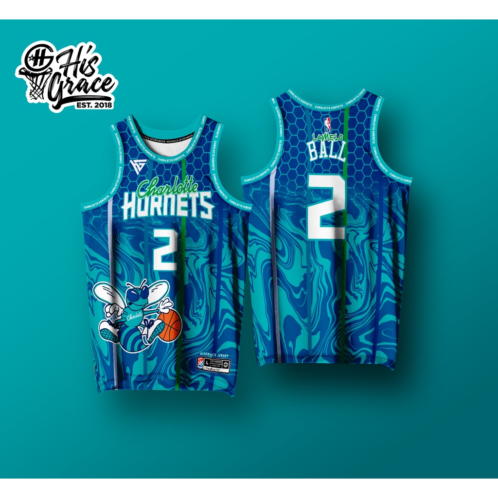 CHARLOTTE HORNETS 2022 FULL SUBLIMATION HG CONCEPT JERSEY | Shopee ...