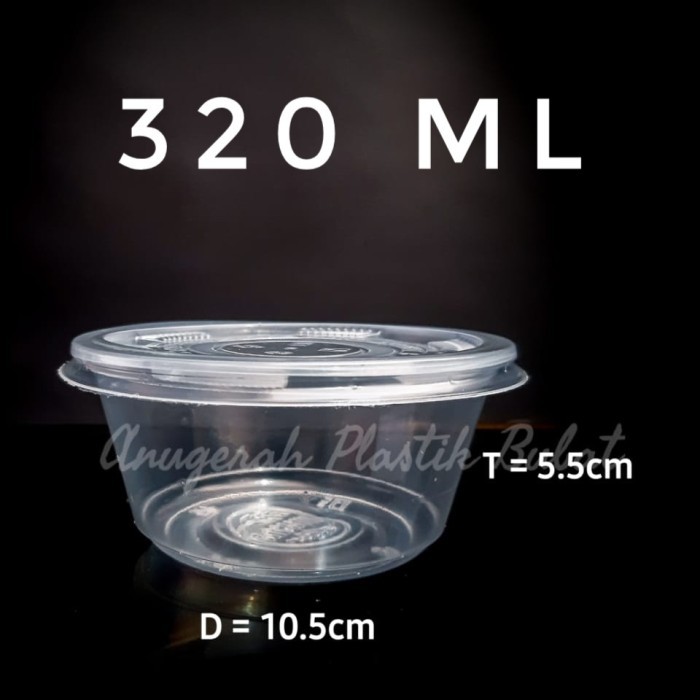 Plastic Bowls / Bowls / Heat Resistant Bowls Size 320 ml Shopee