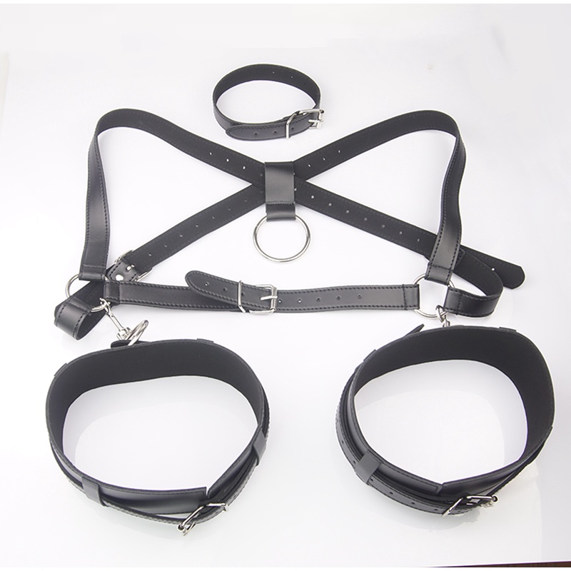 Bdsm Thigh Sling Spreader Leg Open Restraint Bondage Harness With