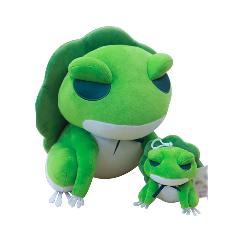 travel frog plush