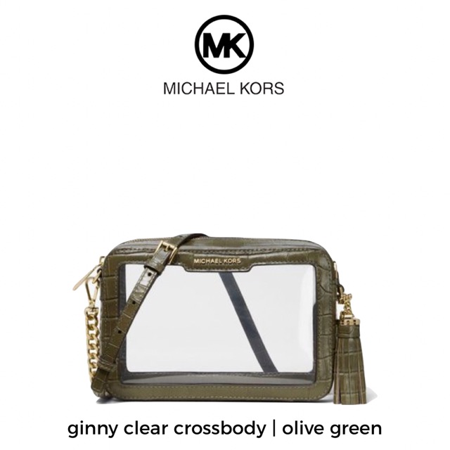 Michael Kors MK Ginny Clear Crossbody Bag | Shopee Philippines