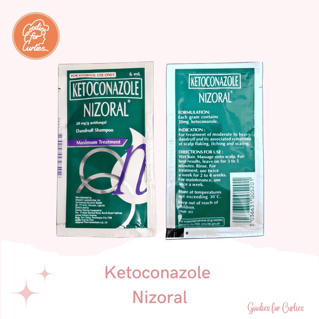 Nizoral Ketoconazole Dandruff Shampoo Maximum Treatment 6ml Shopee Philippines