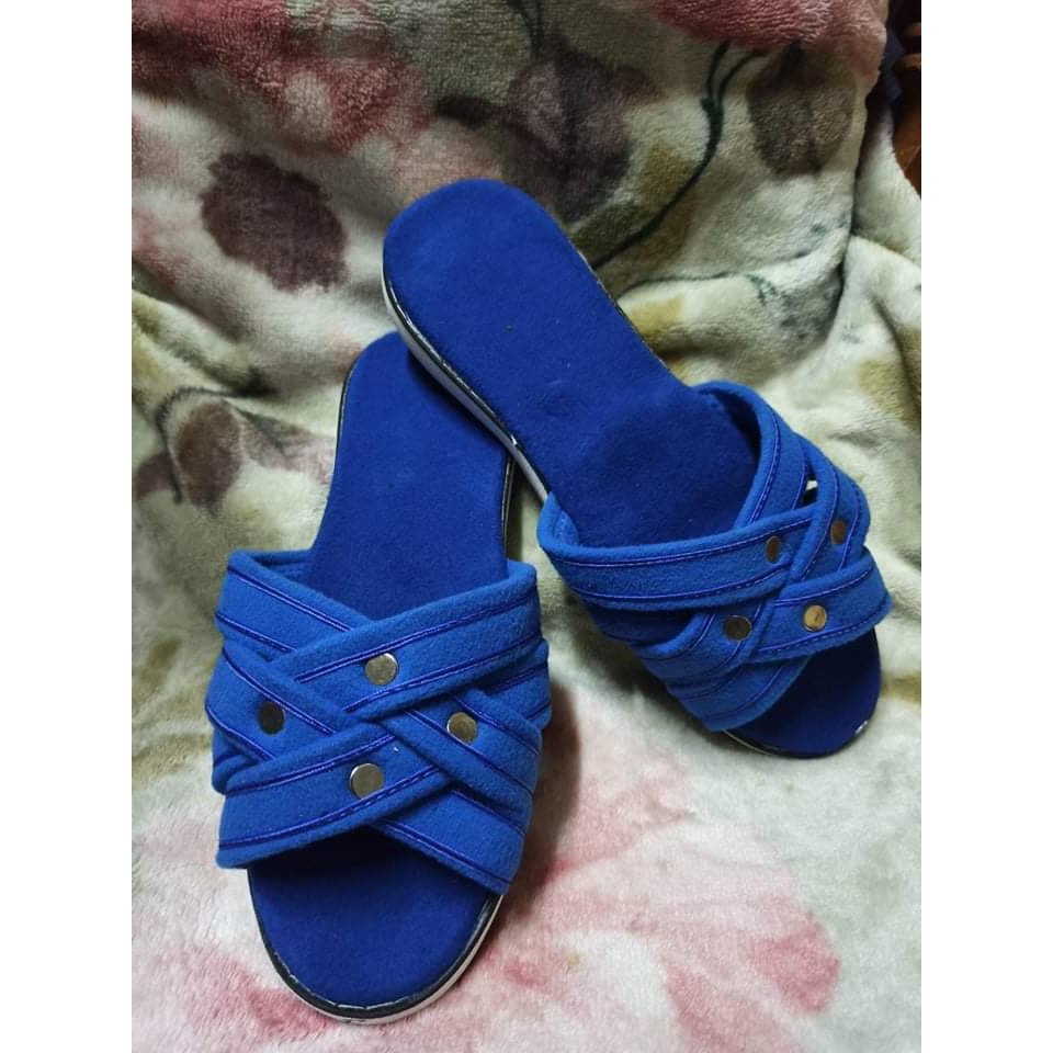 ALFOMBRA SLIPPERS ROYAL BLUE (MEN) | Shopee Philippines