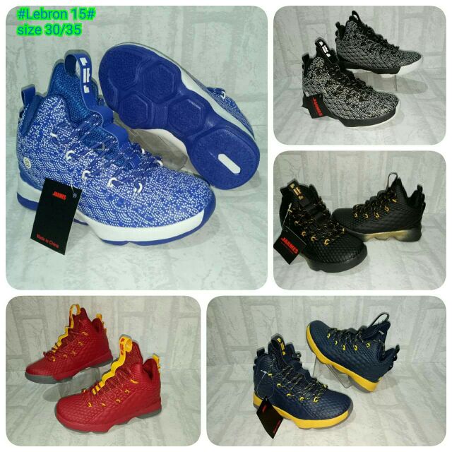 lebron 15 shoes kids