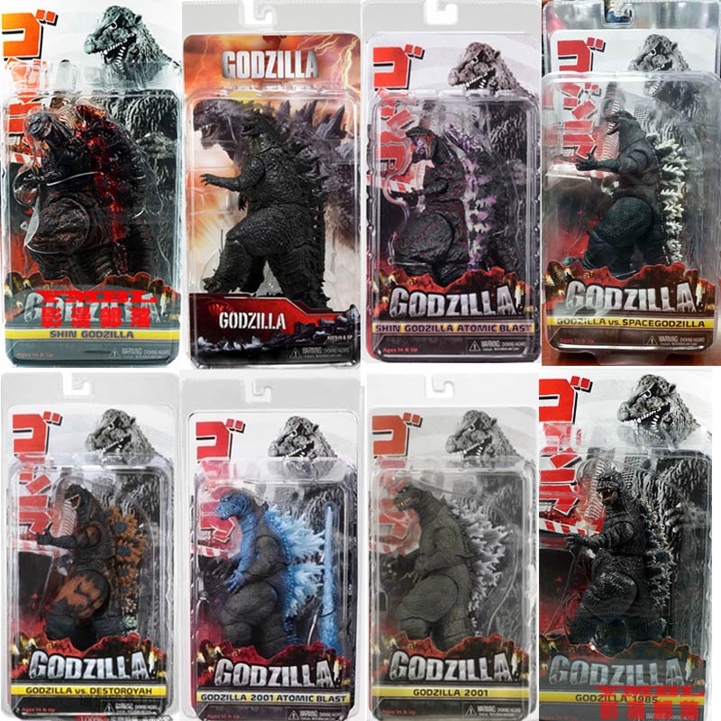 godzilla toys neca