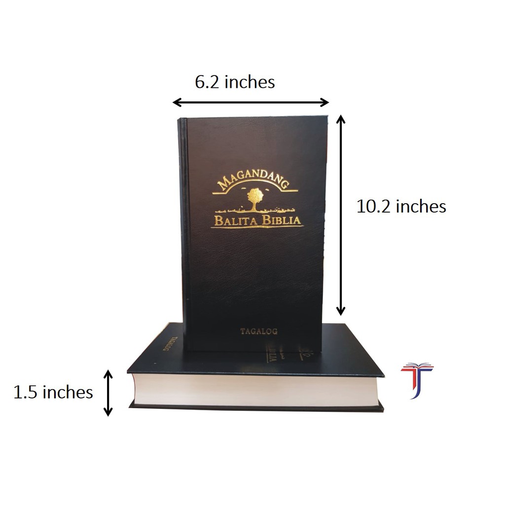 Magandang Balita Biblia LARGE PRINT With Thumb Index Hardbound Cover 10 ...