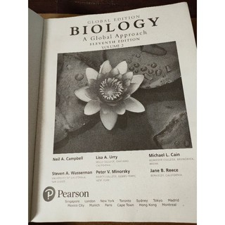 Biology A Global Approach By Campbell 11th Edition (1set) | Shopee ...