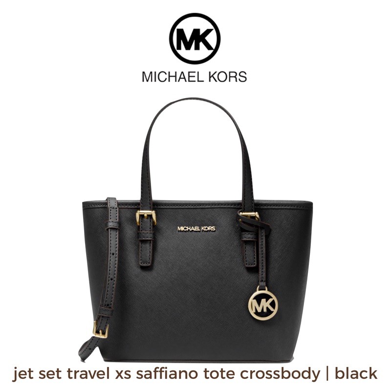 Michael Kors MK XS Leather TopZip Tote Crossbody Bag Shopee Philippines