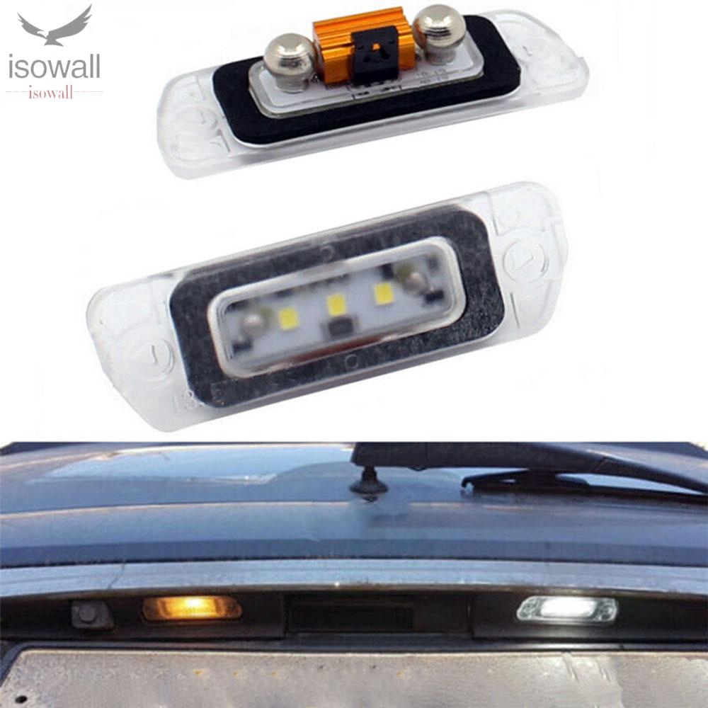 mercedes benz license plate light replacement