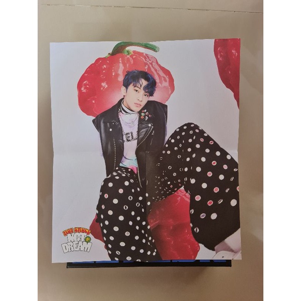 Nct Dream Jeno Mark Hot Sauce Jewel Case Ver Official Folded Poster Shopee Philippines