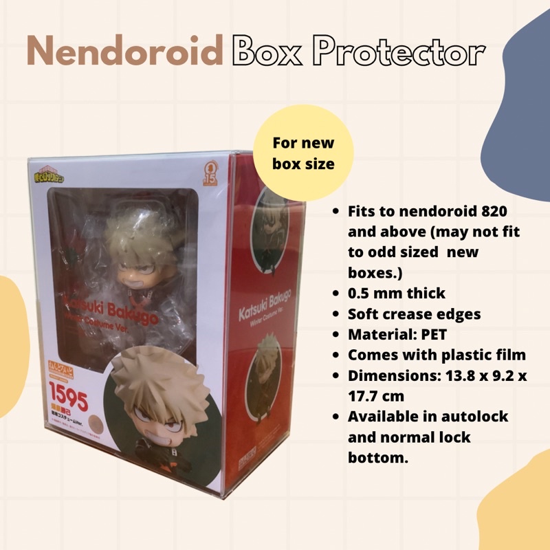Nendoroid Box Protector for New Boxes Bundle Shopee Philippines