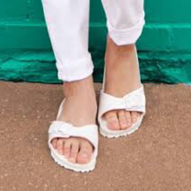 white birkenstocks size 39