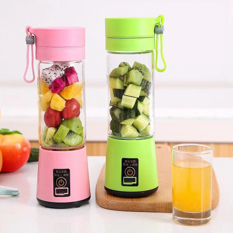 Rechargeable Electric Fruit Juicer Portable Juice Cup Blender USB ...