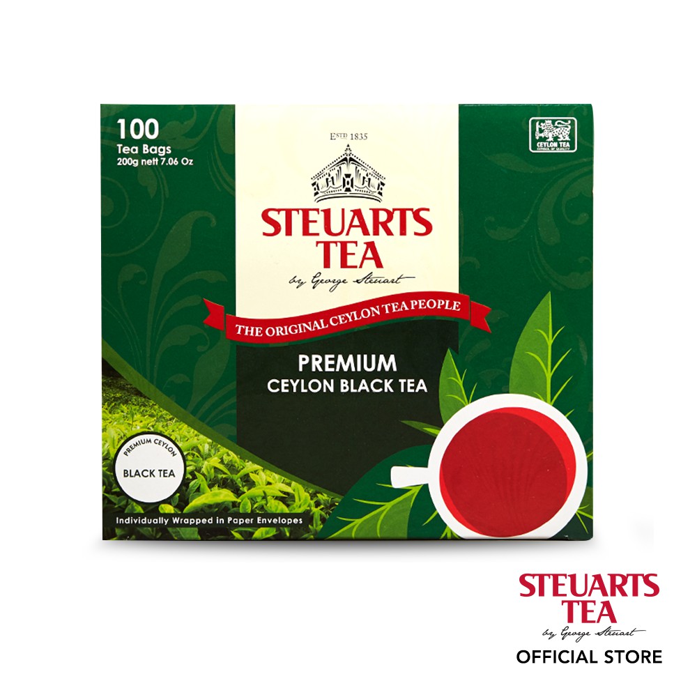 Steuarts Premium Ceylon Black Tea (100 bags) | Shopee Philippines