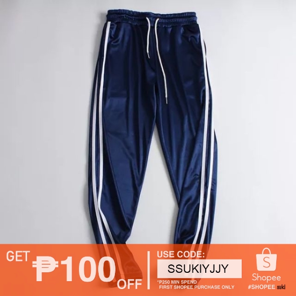 stretchable track pants