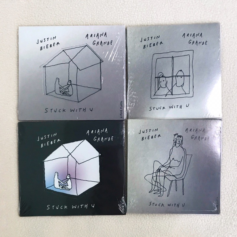 Stuck With U Cd Single Ariana Grande And Justin Bieber Shopee Philippines