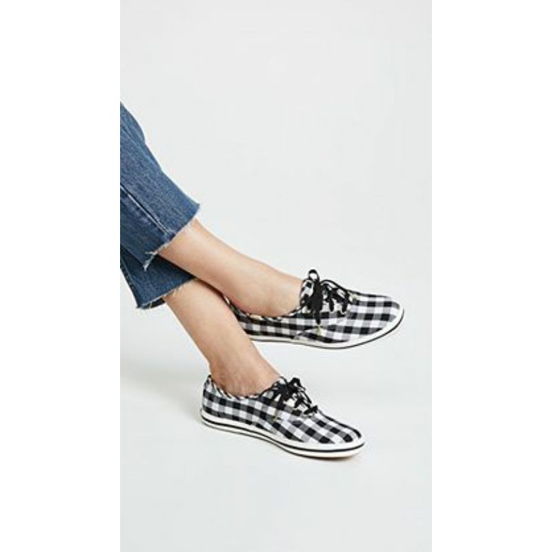 gingham keds