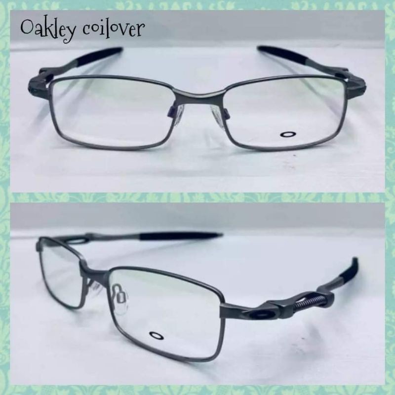 eyewear anti radiation eyewear Prescription frame oakley coilover (rx)  frame replaceable lens | Shopee Philippines