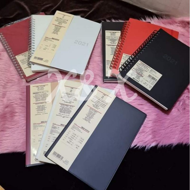 [MUJI] Planner 2021 (9 designs) Shopee Philippines