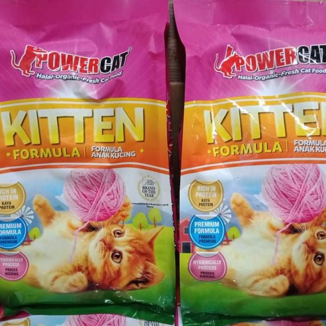 power kitten cat food