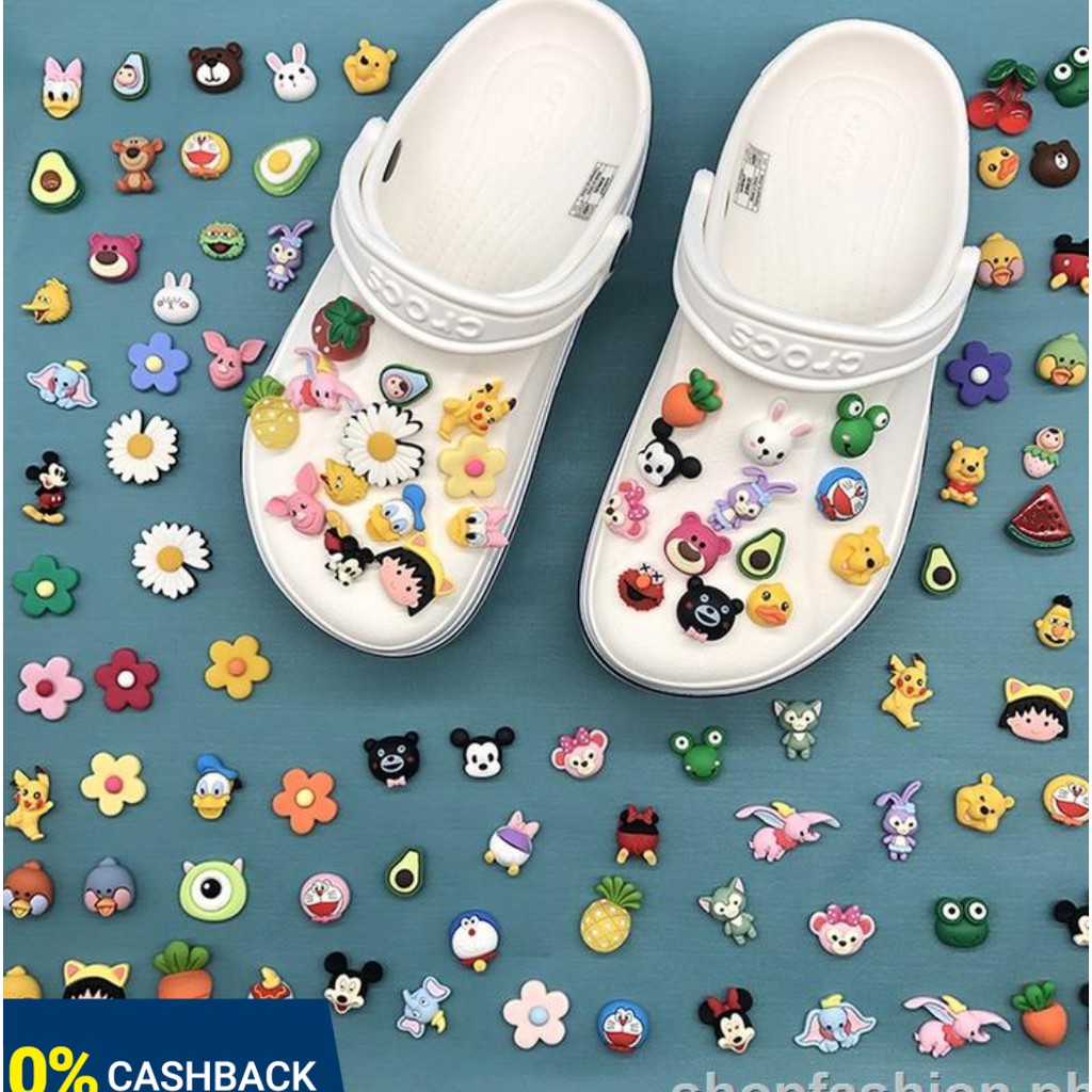 Crocs shoes decorative buckle shoe accessories detachable cute cartoon ...