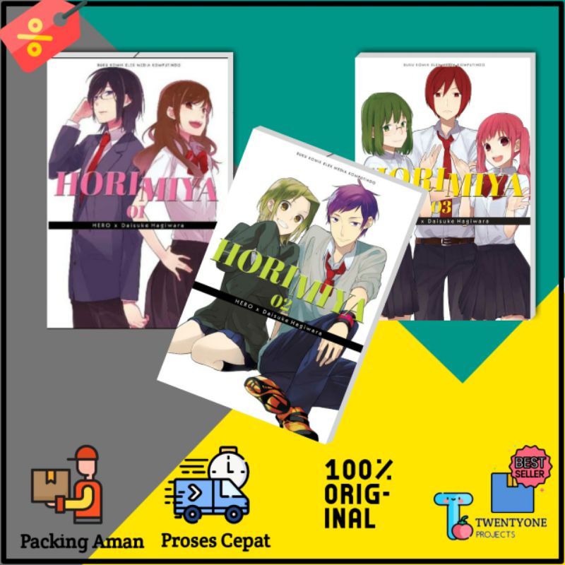 Horimiya Volume 1-15 - Hero Daisuke | Shopee Philippines