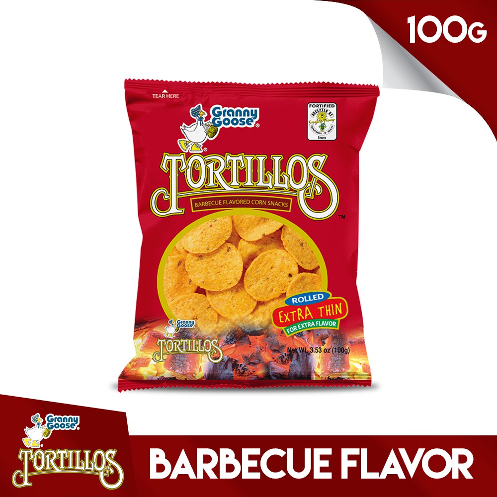 Jack'N Jill Granny Goose Tortillos Bbq 100G (Buddy Size) Shopee