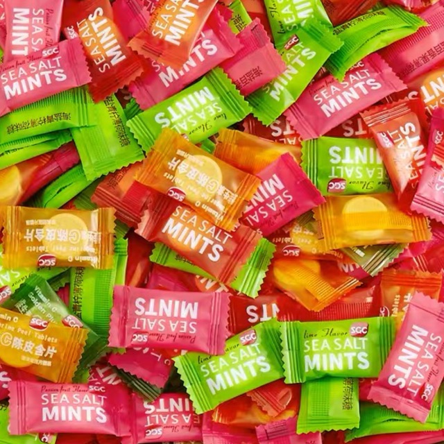 COD ♚ vitamin C sea salt mints Shopee Philippines