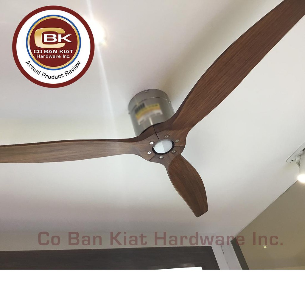 Furn Fan 52 Ceiling Fan With Led Ff3ydc52bnled