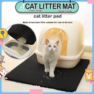 Renna's Cat Litter Mat Trapper Cat Toilet Training Toilet Kitten Toilet Litter Box Mat For Cat Cage