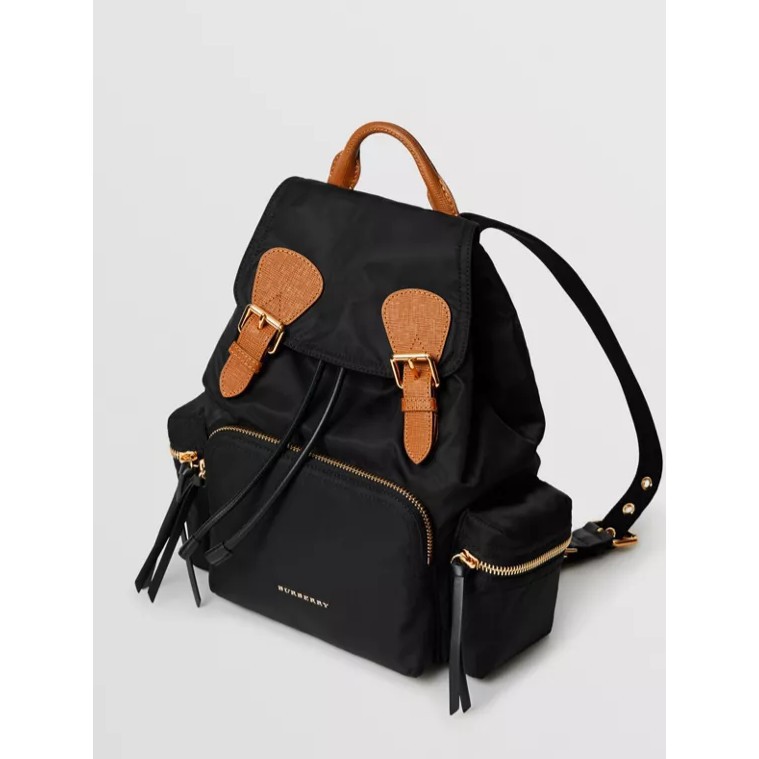 burberry rucksack black
