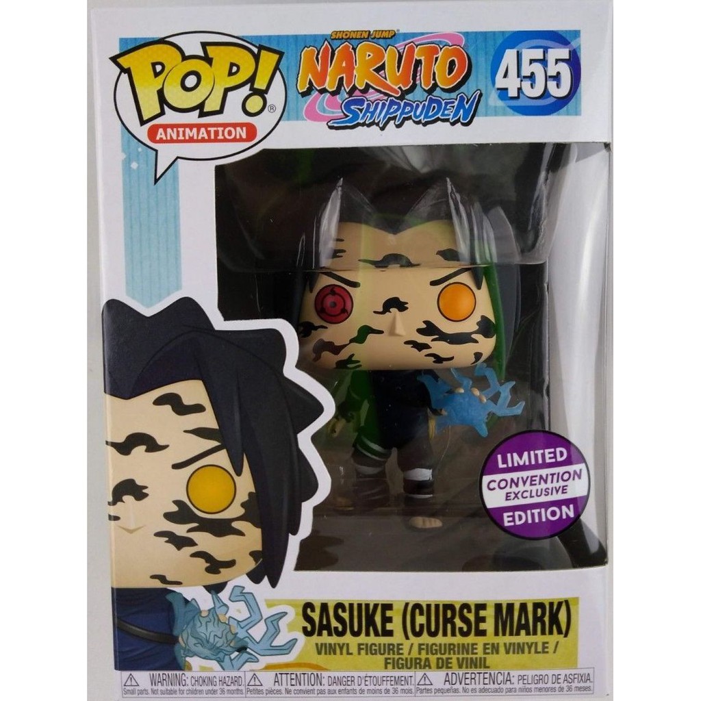 sasuke curse mark pop figure