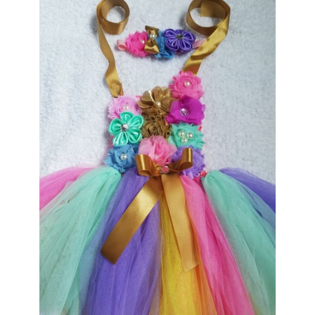 unicorn color dress