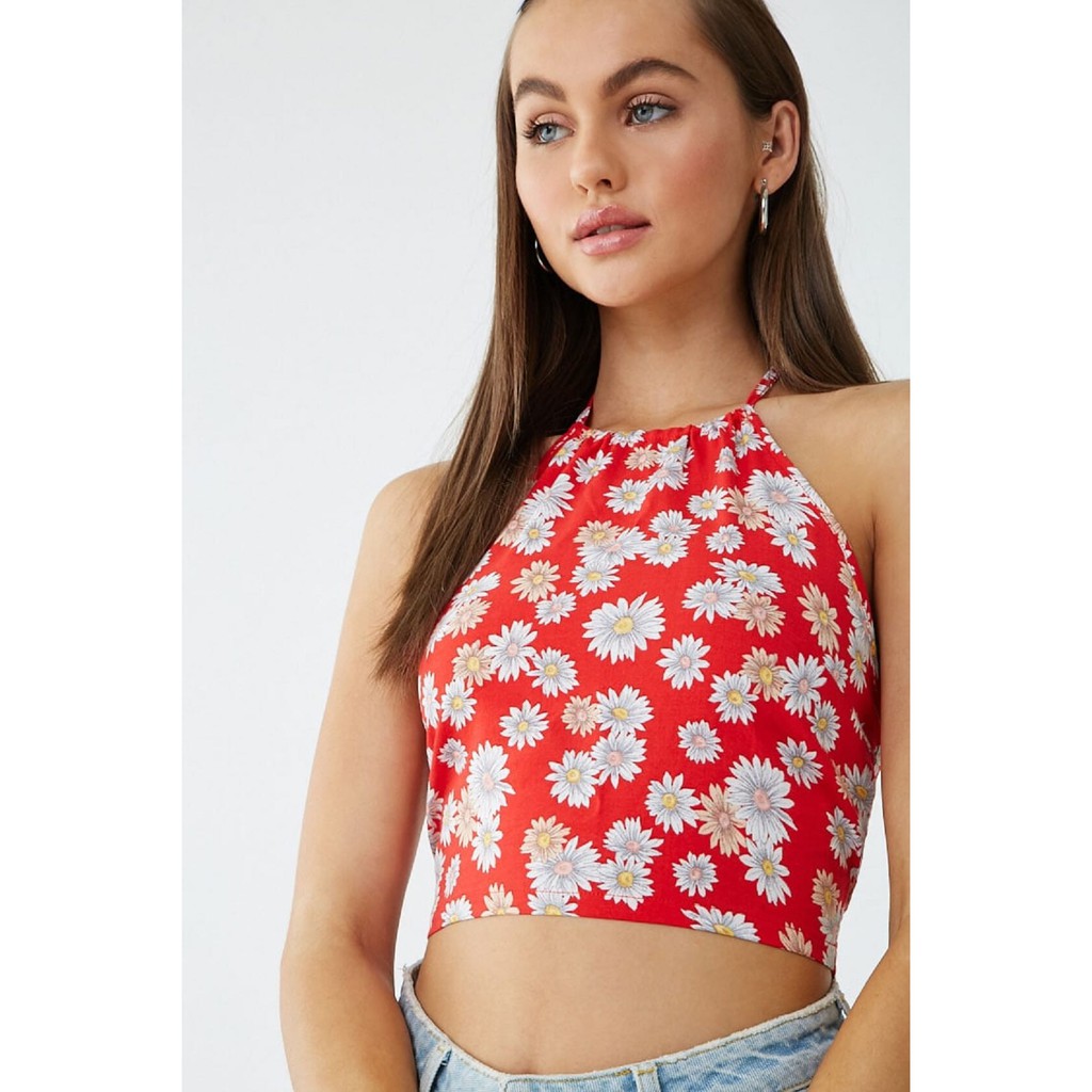 forever 21 red tank top