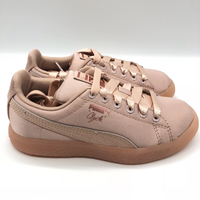 puma clyde rose gold